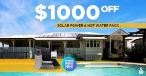 Solahart Mega Saver Solar Hot Water Package from Solahart Sunshine Coast Caboolture and Gympie