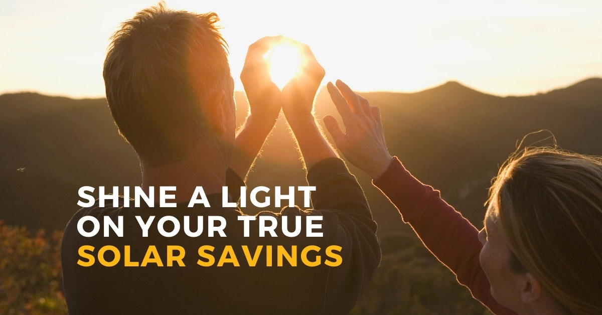 Solar savings